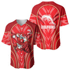 Dolphins Rugby Mascot Baseball Jersey Australian Rugby Culture - Tribal Inspired Dolphin