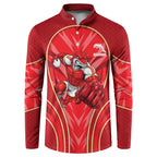 Dolphins Rugby Mascot Button Sweatshirt Australian Rugby Culture - Tribal Inspired Dolphin