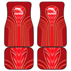 Dolphins Rugby Mascot Car Mats Australian Rugby Culture - Tribal Inspired Dolphin