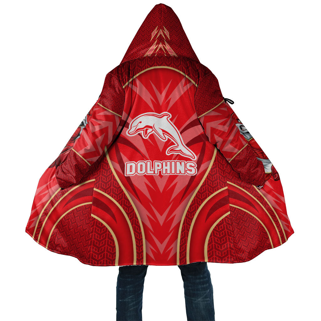 Dolphins Rugby Mascot Cloak Australian Rugby Culture - Tribal Inspired Dolphin