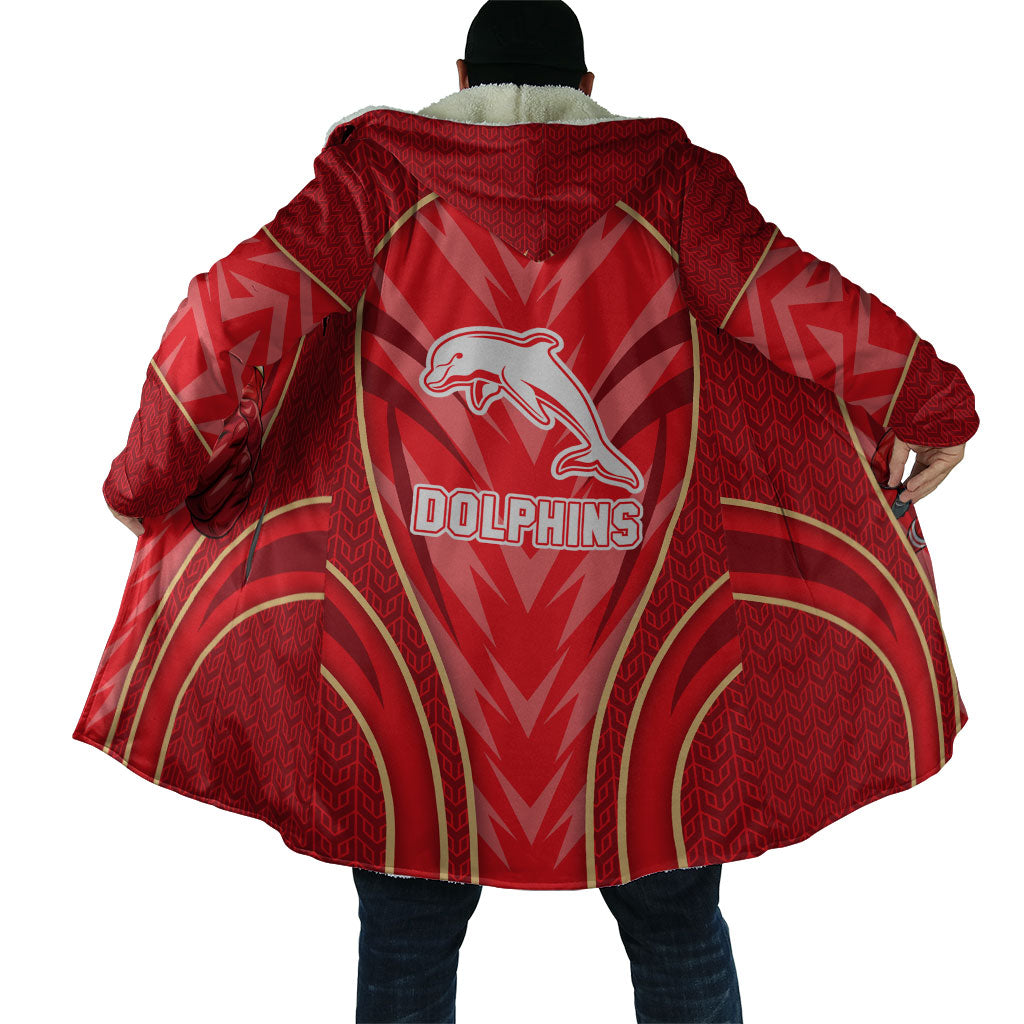 Dolphins Rugby Mascot Cloak Australian Rugby Culture - Tribal Inspired Dolphin