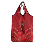 Dolphins Rugby Mascot Grocery Bag Australian Rugby Culture - Tribal Inspired Dolphin