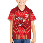 Dolphins Rugby Mascot Hawaiian Shirt Australian Rugby Culture - Tribal Inspired Dolphin