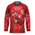 Dolphins Rugby Mascot Hockey Jersey Australian Rugby Culture - Tribal Inspired Dolphin