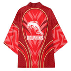 Dolphins Rugby Mascot Kimono Australian Rugby Culture - Tribal Inspired Dolphin