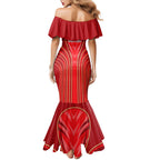 Dolphins Rugby Mascot Mermaid Dress Australian Rugby Culture - Tribal Inspired Dolphin