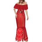 Dolphins Rugby Mascot Mermaid Dress Australian Rugby Culture - Tribal Inspired Dolphin