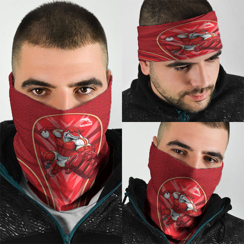 Dolphins Rugby Mascot Neck Gaiter Australian Rugby Culture - Tribal Inspired Dolphin