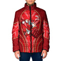 Dolphins Rugby Mascot Padded Jacket Australian Rugby Culture - Tribal Inspired Dolphin