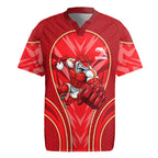 Dolphins Rugby Mascot Rugby Jersey Australian Rugby Culture - Tribal Inspired Dolphin