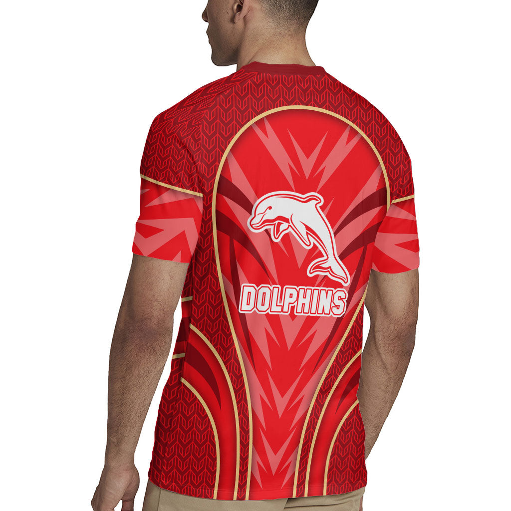 Dolphins Rugby Mascot Rugby Jersey Australian Rugby Culture - Tribal Inspired Dolphin