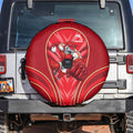 Dolphins Rugby Mascot Spare Tire Cover Australian Rugby Culture - Tribal Inspired Dolphin