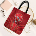 Dolphins Rugby Mascot Tote Bag Australian Rugby Culture - Tribal Inspired Dolphin