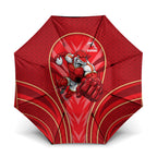 Dolphins Rugby Mascot Umbrella Australian Rugby Culture - Tribal Inspired Dolphin