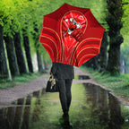 Dolphins Rugby Mascot Umbrella Australian Rugby Culture - Tribal Inspired Dolphin