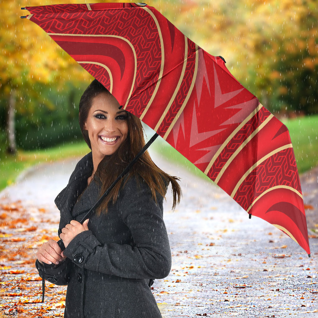 Dolphins Rugby Mascot Umbrella Australian Rugby Culture - Tribal Inspired Dolphin