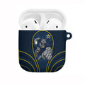 North Queensland Cowboys Rugby Mascot AirPods Case Australian Rugby Culture - Tribal Inspired Wolf