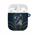 North Queensland Cowboys Rugby Mascot AirPods Case Australian Rugby Culture - Tribal Inspired Wolf