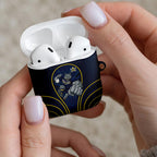 North Queensland Cowboys Rugby Mascot AirPods Case Australian Rugby Culture - Tribal Inspired Wolf
