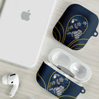 North Queensland Cowboys Rugby Mascot AirPods Case Australian Rugby Culture - Tribal Inspired Wolf