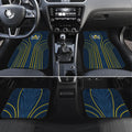 North Queensland Cowboys Rugby Mascot Car Mats Australian Rugby Culture - Tribal Inspired Wolf