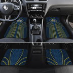 North Queensland Cowboys Rugby Mascot Car Mats Australian Rugby Culture - Tribal Inspired Wolf