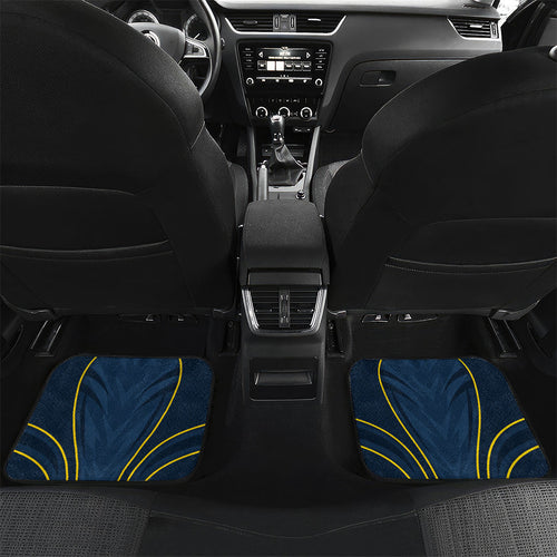 North Queensland Cowboys Rugby Mascot Car Mats Australian Rugby Culture - Tribal Inspired Wolf