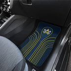 North Queensland Cowboys Rugby Mascot Car Mats Australian Rugby Culture - Tribal Inspired Wolf