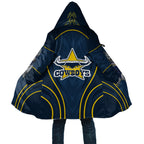 North Queensland Cowboys Rugby Mascot Cloak Australian Rugby Culture - Tribal Inspired Wolf