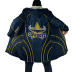 North Queensland Cowboys Rugby Mascot Cloak Australian Rugby Culture - Tribal Inspired Wolf