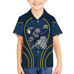 North Queensland Cowboys Rugby Mascot Hawaiian Shirt Australian Rugby Culture - Tribal Inspired Wolf