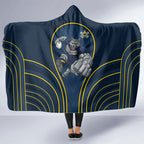 North Queensland Cowboys Rugby Mascot Hooded Blanket Australian Rugby Culture - Tribal Inspired Wolf