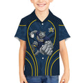 North Queensland Cowboys Rugby Mascot Kid Hawaiian Shirt Australian Rugby Culture - Tribal Inspired Wolf