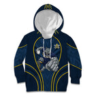North Queensland Cowboys Rugby Mascot Kid Hoodie Australian Rugby Culture - Tribal Inspired Wolf