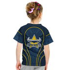 North Queensland Cowboys Rugby Mascot Kid T Shirt Australian Rugby Culture - Tribal Inspired Wolf