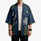 North Queensland Cowboys Rugby Mascot Kimono Australian Rugby Culture - Tribal Inspired Wolf