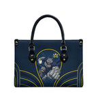 North Queensland Cowboys Rugby Mascot Leather Bag Australian Rugby Culture - Tribal Inspired Wolf