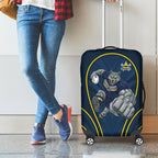 North Queensland Cowboys Rugby Mascot Luggage Cover Australian Rugby Culture - Tribal Inspired Wolf