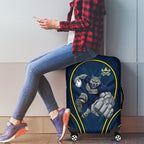 North Queensland Cowboys Rugby Mascot Luggage Cover Australian Rugby Culture - Tribal Inspired Wolf