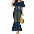 North Queensland Cowboys Rugby Mascot Mermaid Dress Australian Rugby Culture - Tribal Inspired Wolf