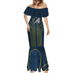 North Queensland Cowboys Rugby Mascot Mermaid Dress Australian Rugby Culture - Tribal Inspired Wolf