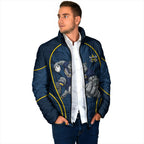 North Queensland Cowboys Rugby Mascot Padded Jacket Australian Rugby Culture - Tribal Inspired Wolf