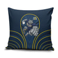 North Queensland Cowboys Rugby Mascot Pillow Cover Australian Rugby Culture - Tribal Inspired Wolf