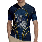 North Queensland Cowboys Rugby Mascot Rugby Jersey Australian Rugby Culture - Tribal Inspired Wolf