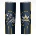 North Queensland Cowboys Rugby Mascot Skinny Tumbler Australian Rugby Culture - Tribal Inspired Wolf