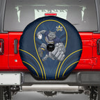 North Queensland Cowboys Rugby Mascot Spare Tire Cover Australian Rugby Culture - Tribal Inspired Wolf