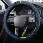 North Queensland Cowboys Rugby Mascot Steering Wheel Cover Australian Rugby Culture - Tribal Inspired Wolf