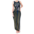 North Queensland Cowboys Rugby Mascot Tank Maxi Dress Australian Rugby Culture - Tribal Inspired Wolf