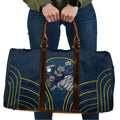 North Queensland Cowboys Rugby Mascot Travel Bag Australian Rugby Culture - Tribal Inspired Wolf