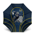 North Queensland Cowboys Rugby Mascot Umbrella Australian Rugby Culture - Tribal Inspired Wolf